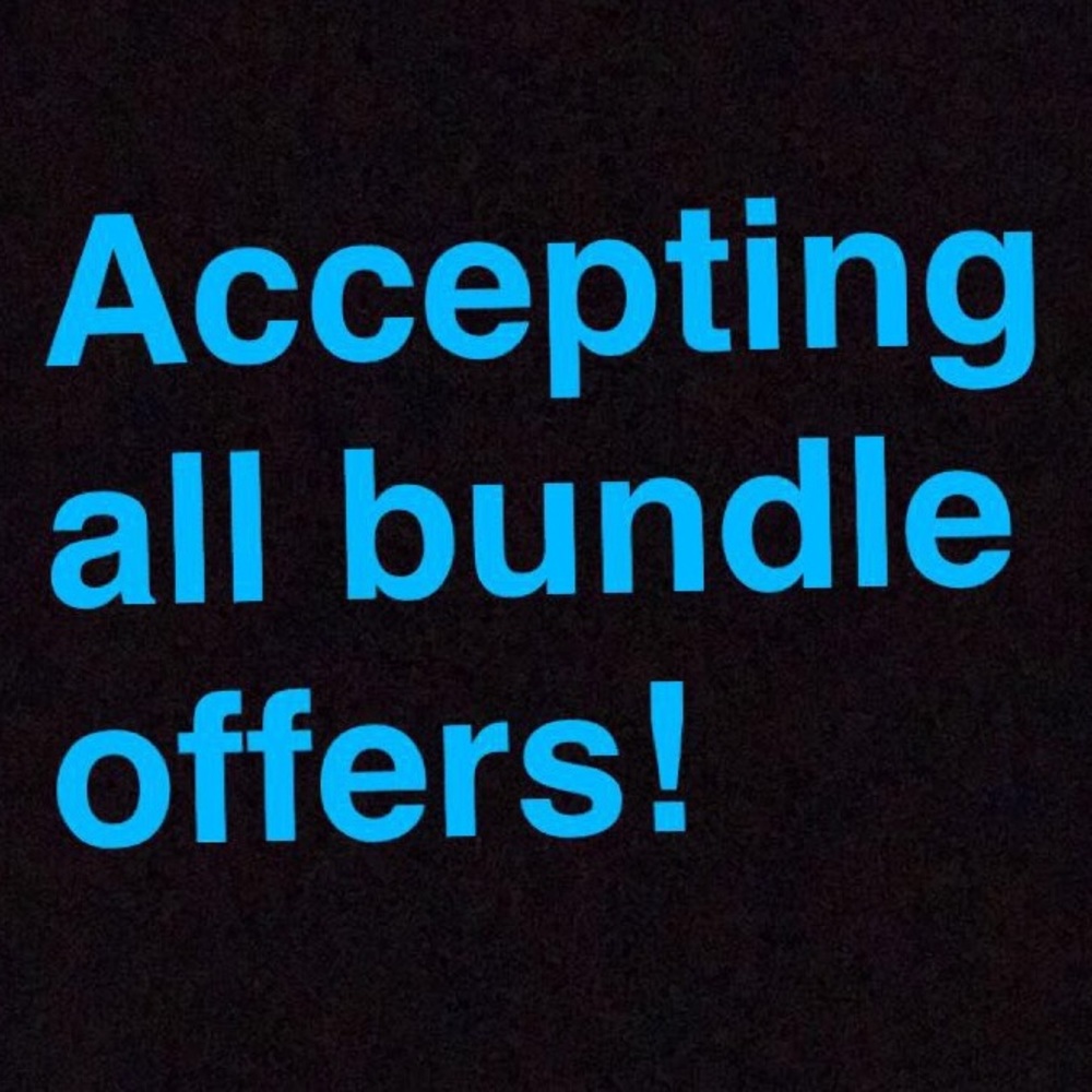 Accepting all offers!